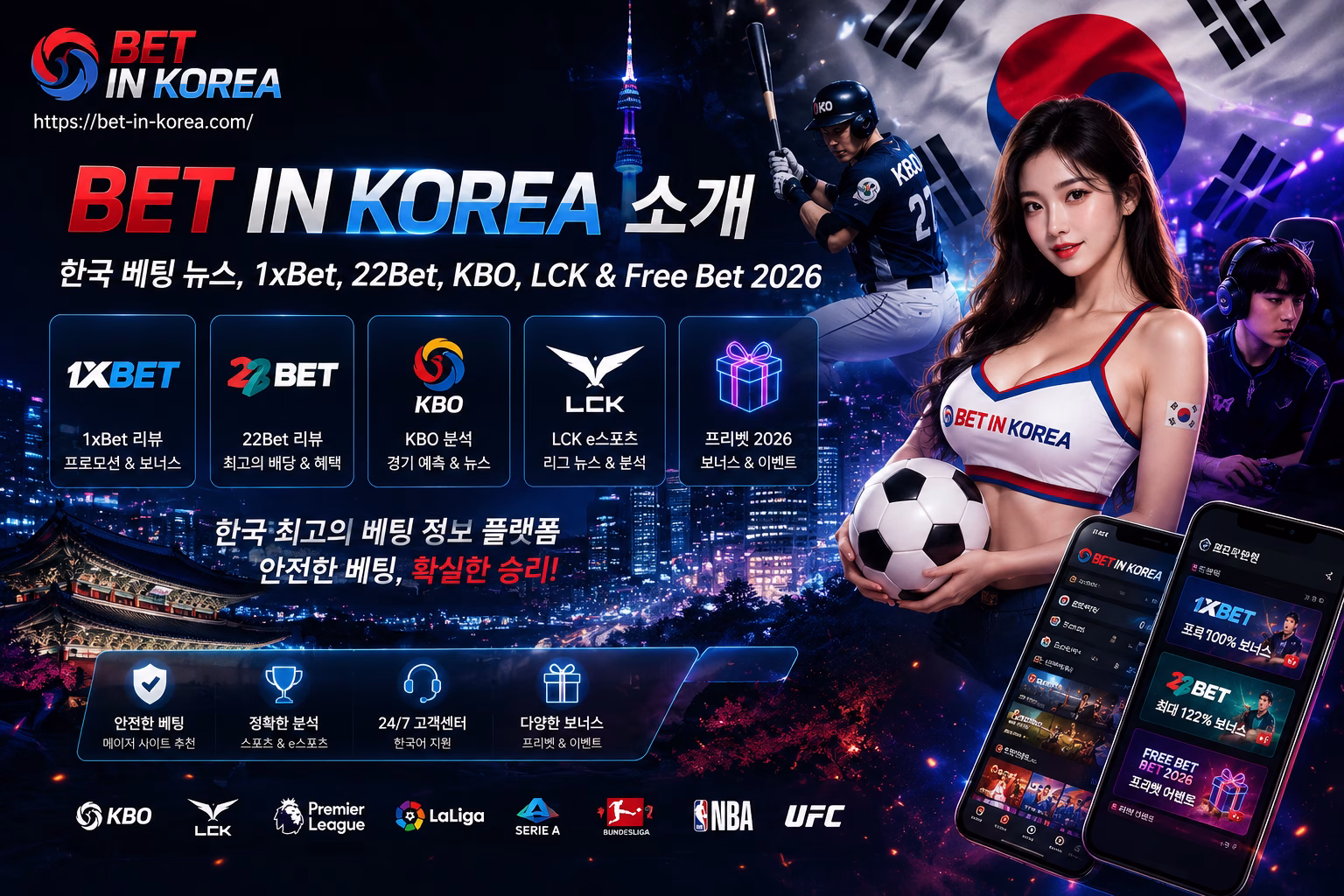 Bet in Korea 소개 — 한국 베팅 뉴스 & 북메이커 정보 블로그